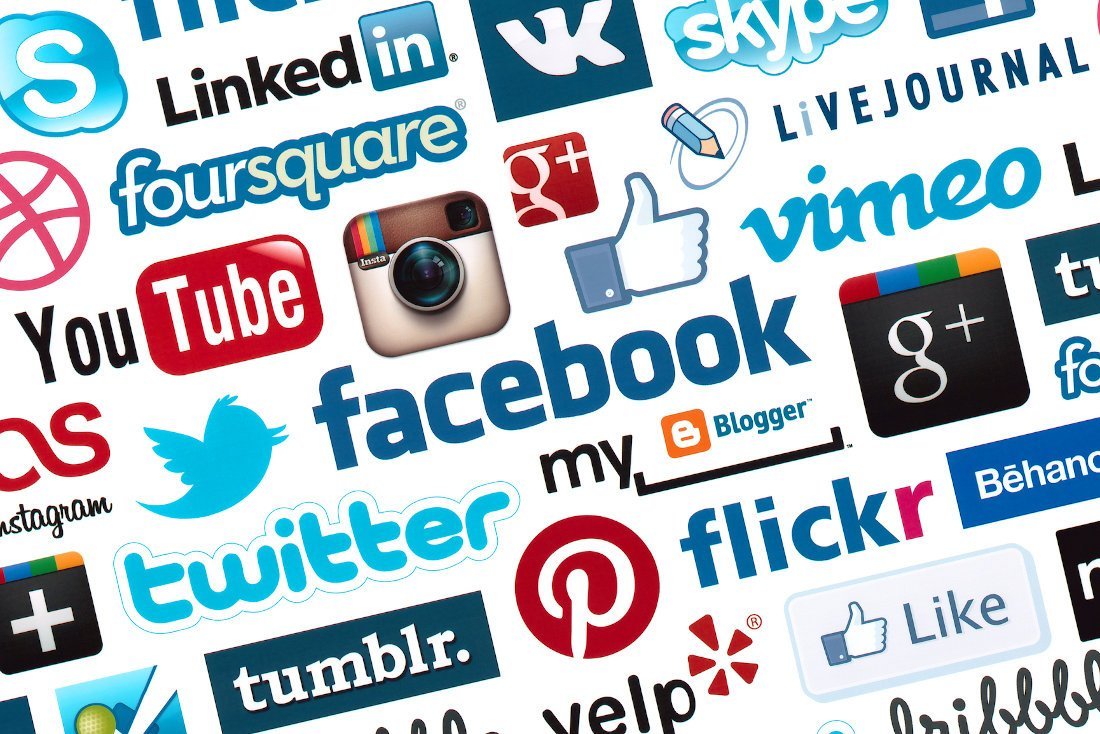 Os diferentes tipos de mídia social no mundo