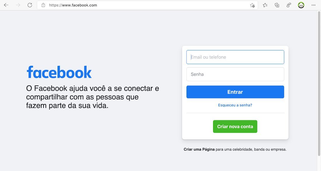 mudar configurações de privacidade do Facebook